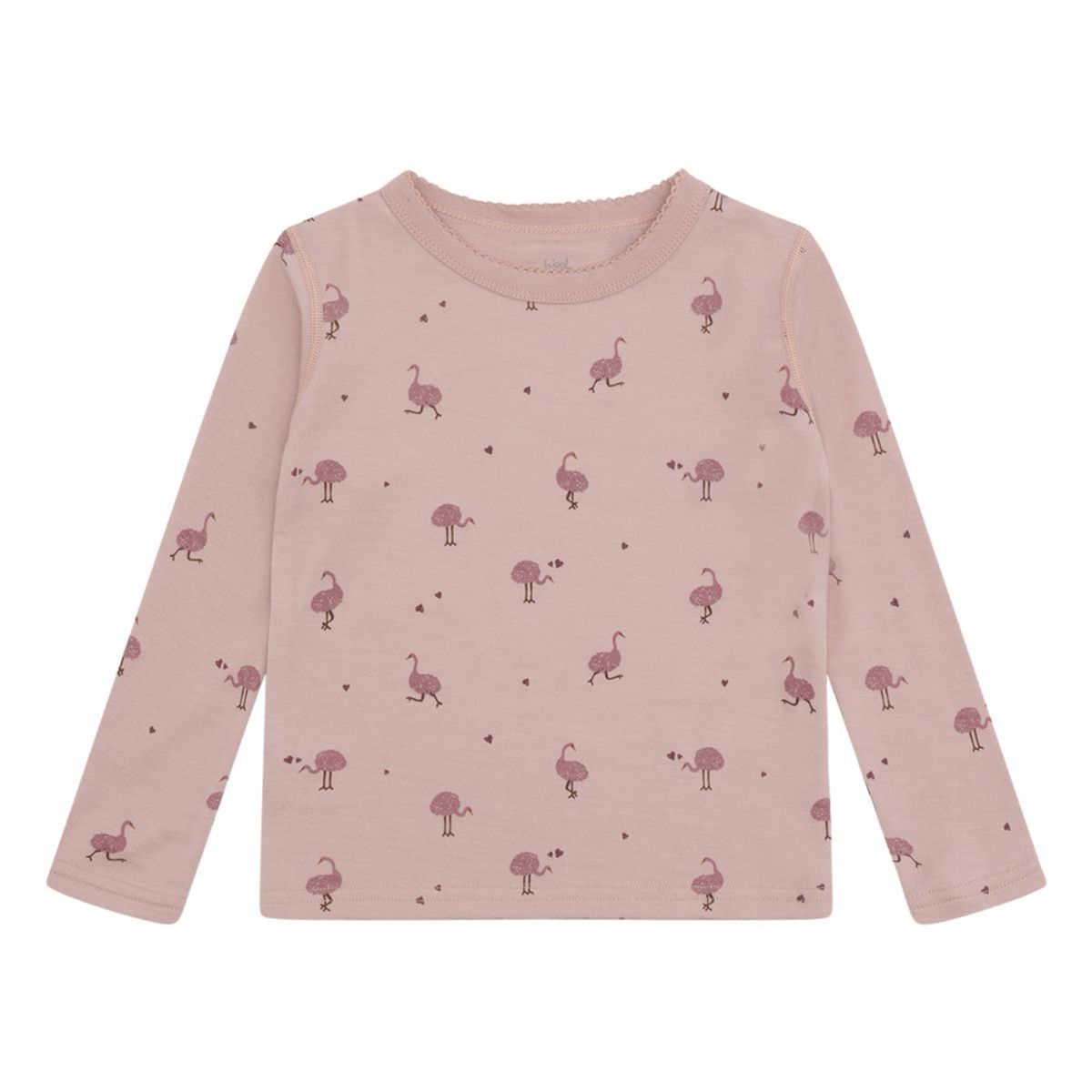 Hust And Claire - Trøye Ull/ Bambus Abba Ostrich Adobe Rose