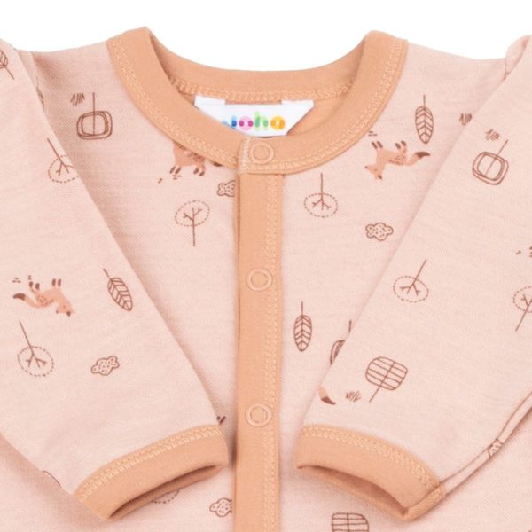 Hovedbilde Joha - Heldress i Ull og Bomull Fox Peach