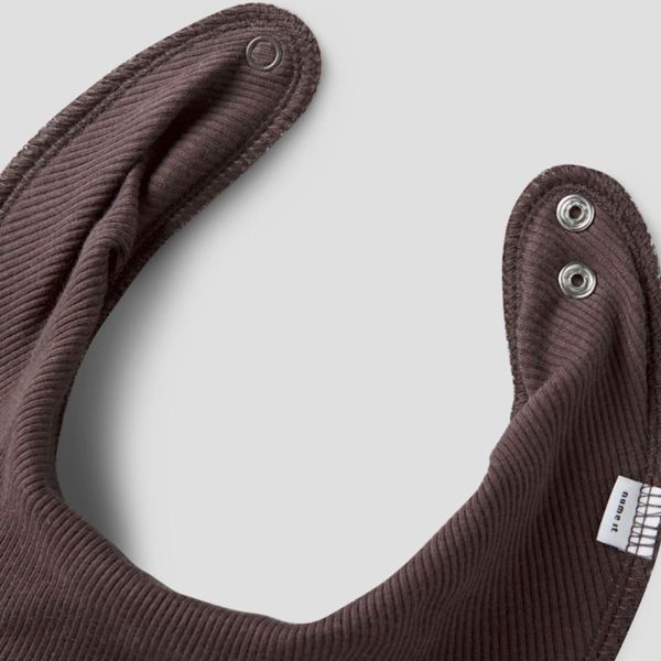 Hovedbilde Name It - Siklesmekke Bib Yvette Rib Peppercorn