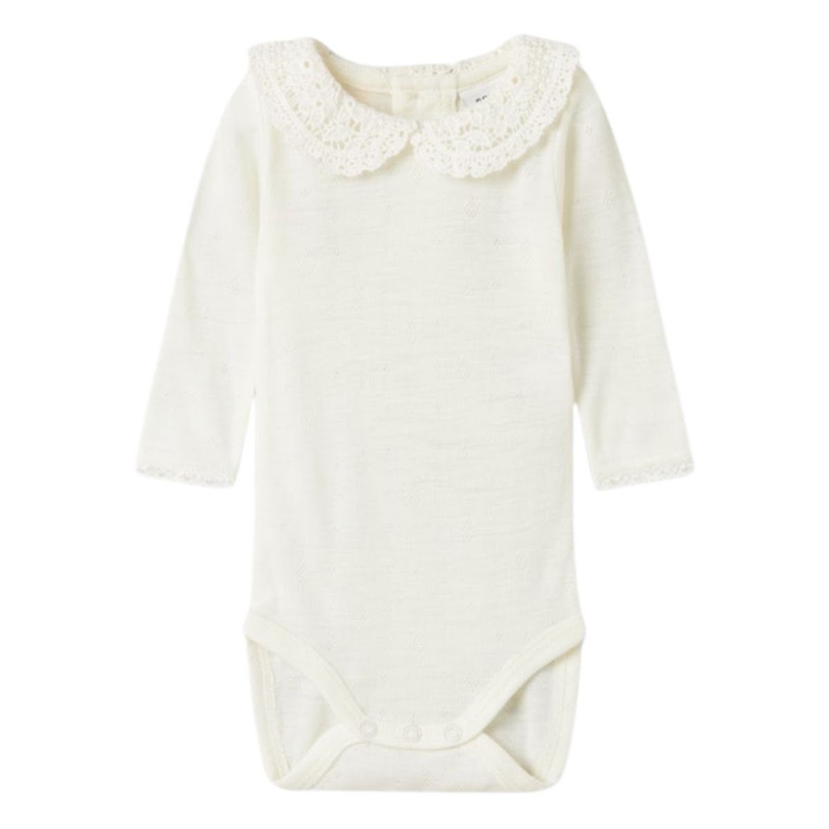 Name It - Body Ull med krage Baby Wang Snow White