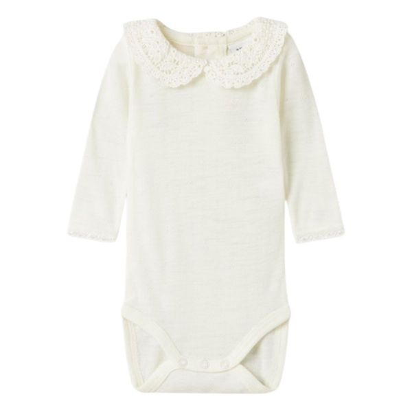 Hovedbilde Name It - Body Ull med krage Baby Wang Snow White