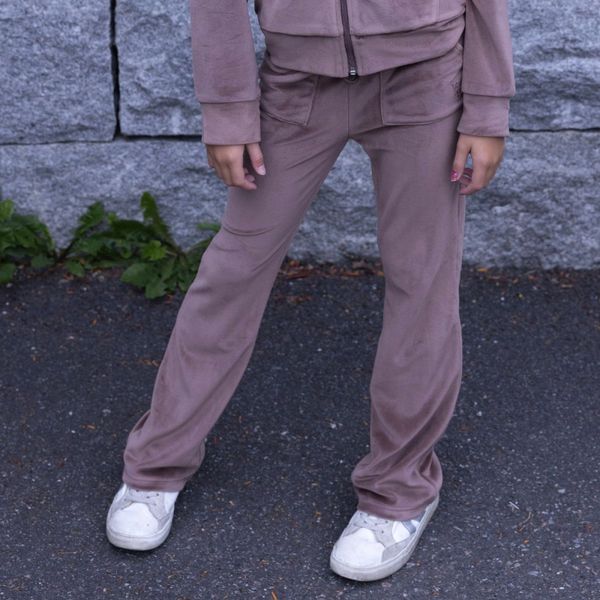 Hovedbilde Vilje & Ve - Bukse Velour Hermine Taupe