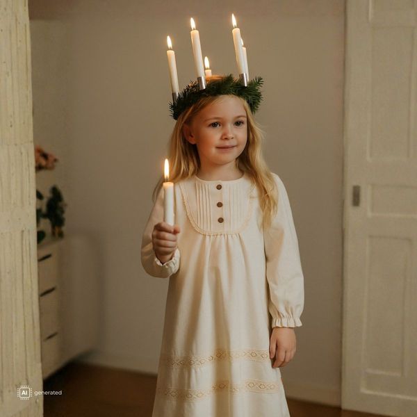 Hovedbilde Wheat - Nattkjole Lucia Eggshell