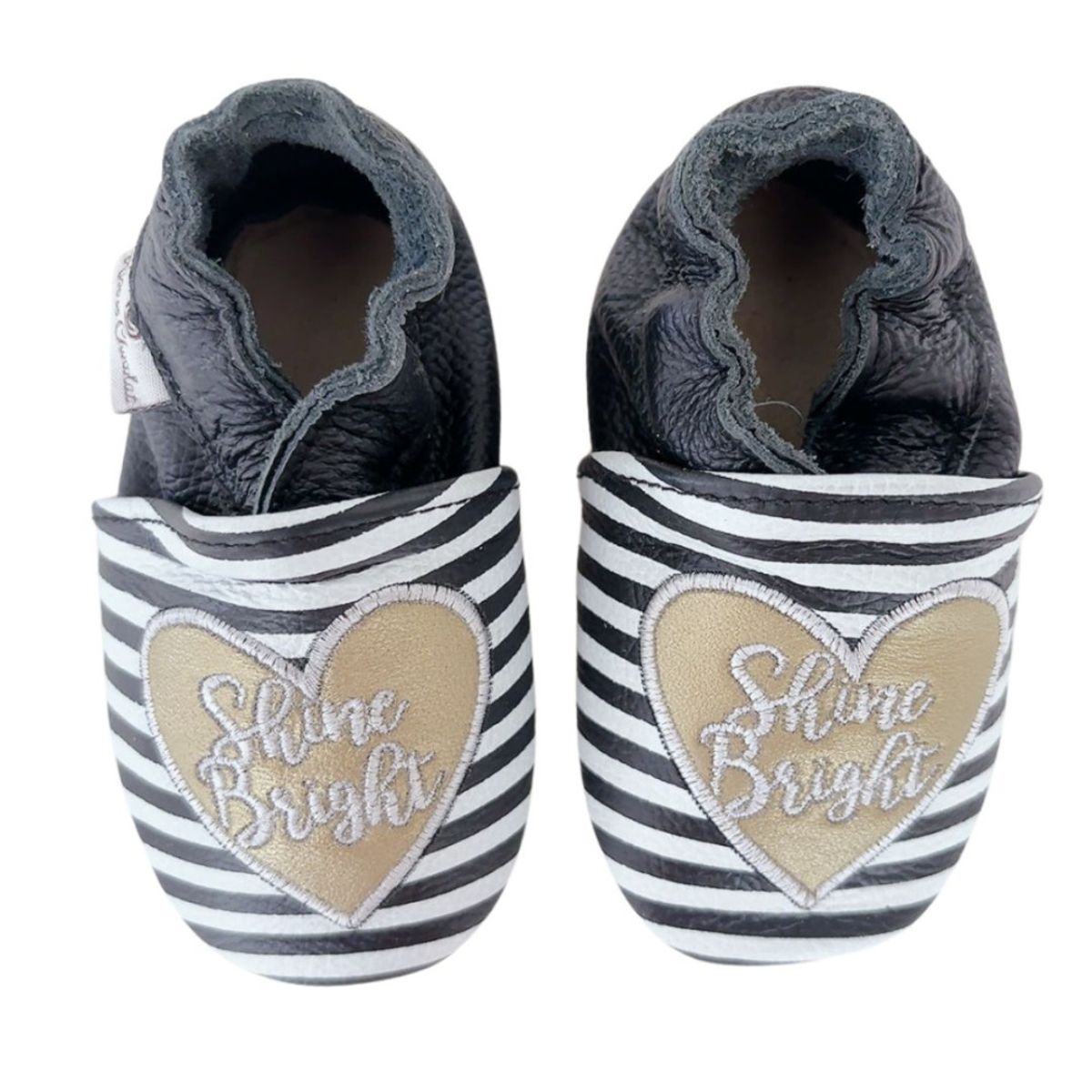 Rose et Chocolat - Tøfler i Skinn Shine Bright Heart