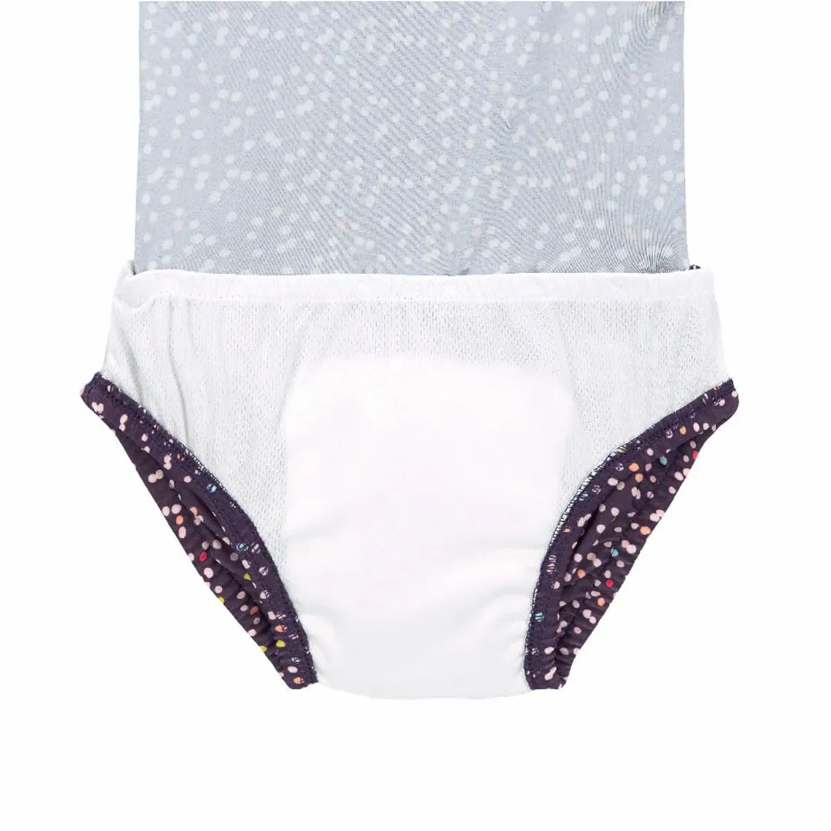  Lässig - Badedrakt med badebleie Multidots
