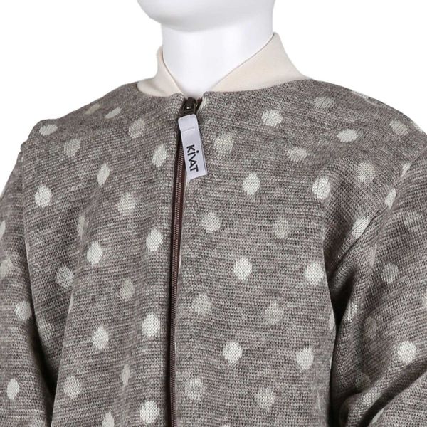 Hovedbilde Kivat - Ulldress Prikker Beige Melange