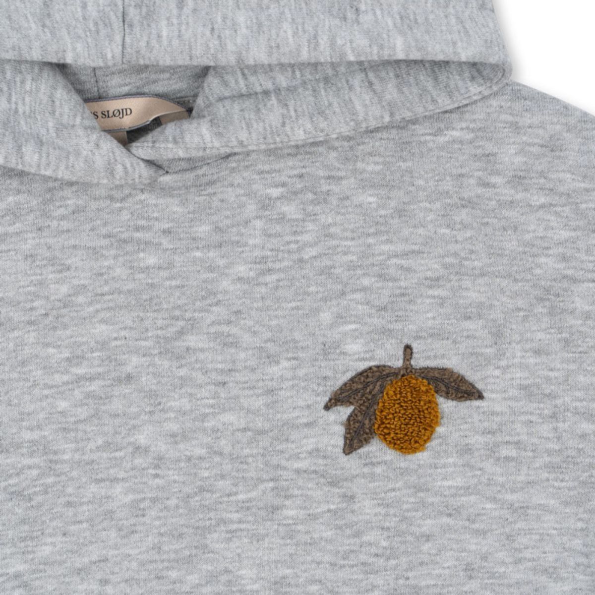 Konges Sløjd - Hettegenser Lou Sweat Grey Melange