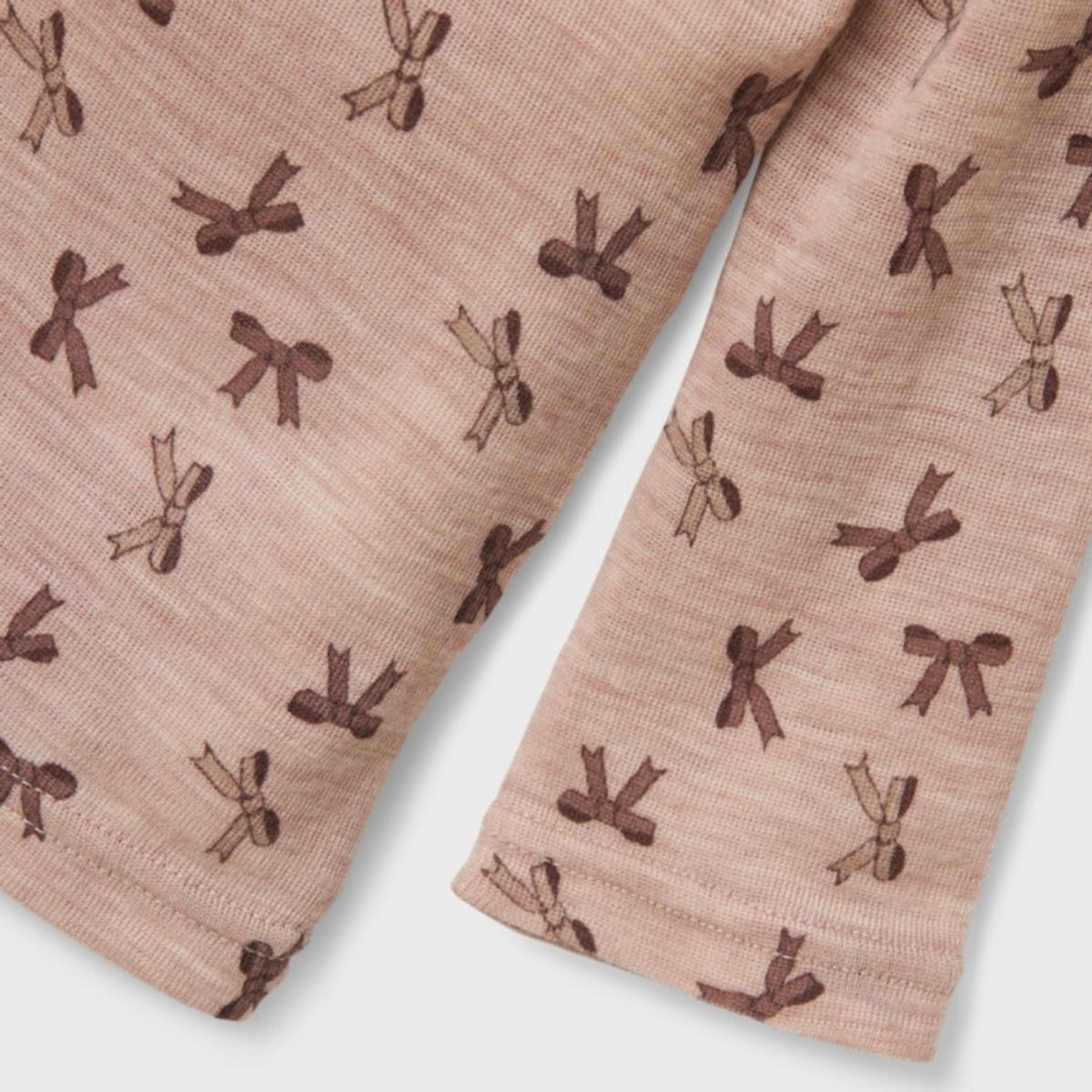 Name It - Ulltrøye Wang Rib Bows Shadow Gray 