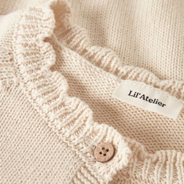 Hovedbilde Lil'Atelier - Cardigan Ramla Knit Turtledove