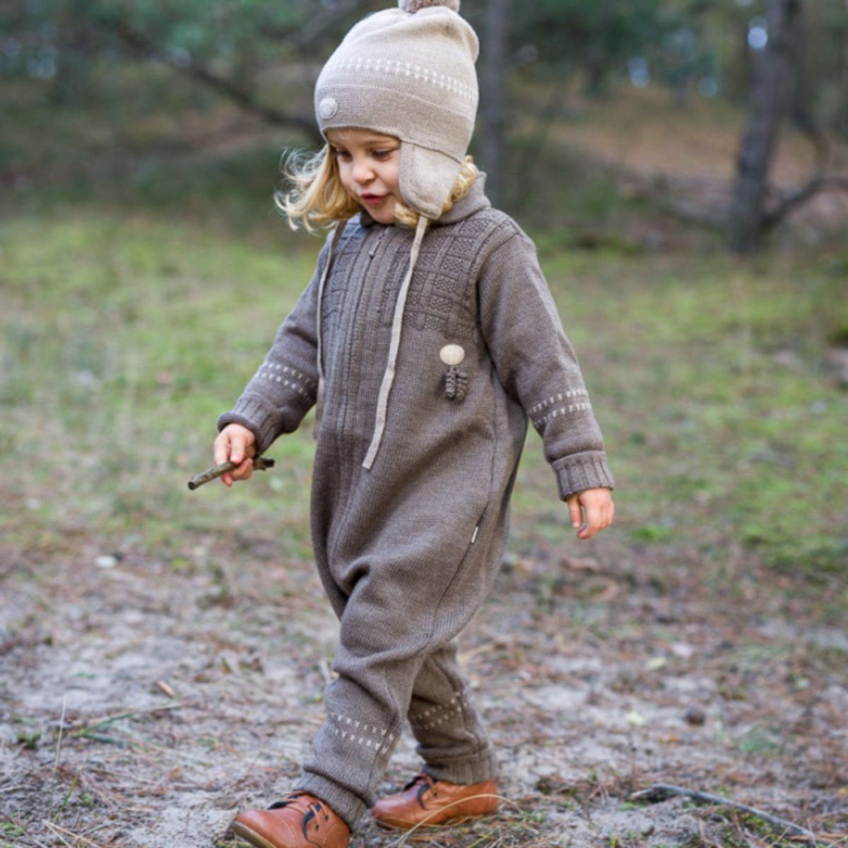 LilleLam - Ulldress Classic Brun
