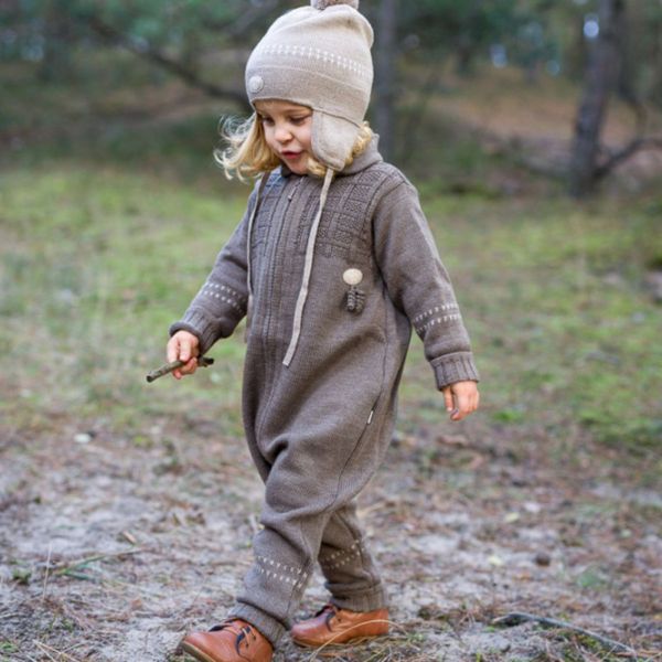 Hovedbilde LilleLam - Ulldress Classic Brun