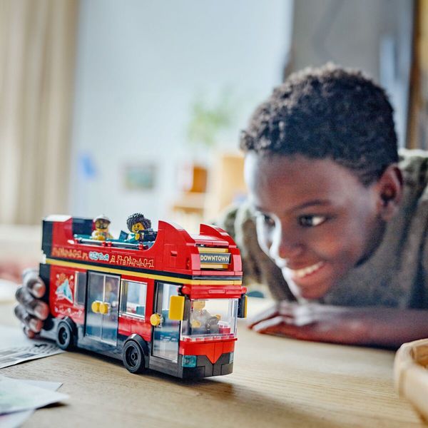 Bilde av LEGO - City Rød dobbeltdekker-turistbuss