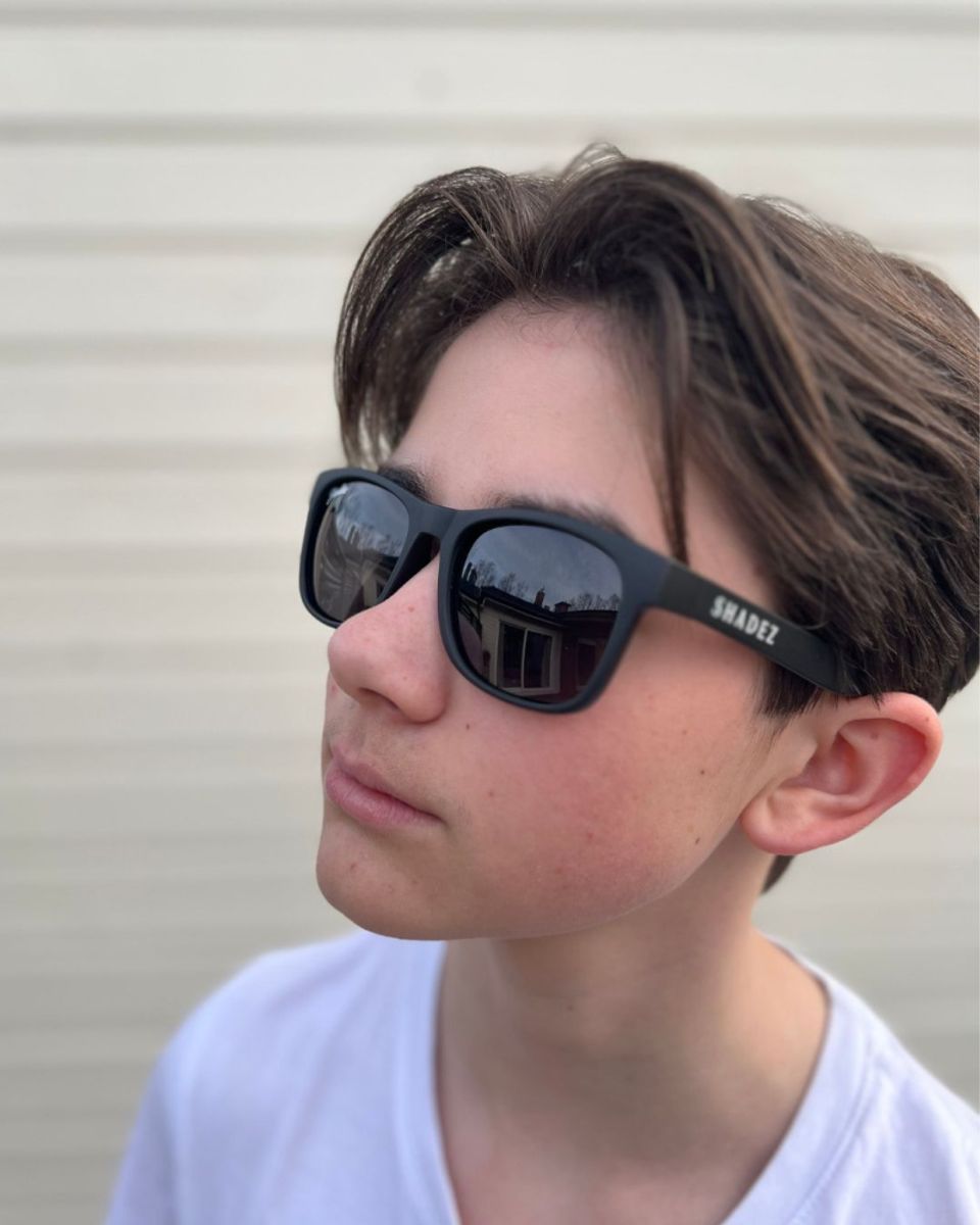 Shadez Solbriller - VIP Polarized Black-Black 